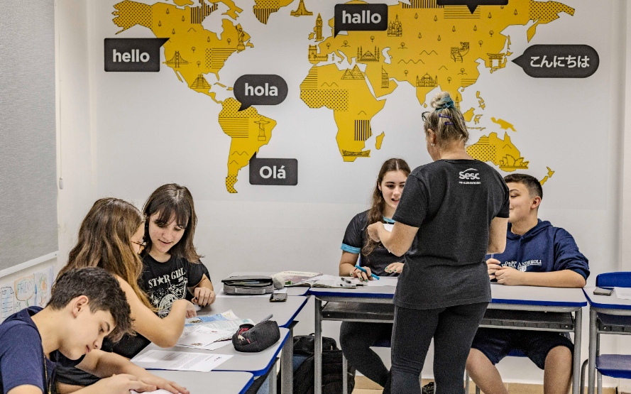 Matrículas abertas para turmas de inglês no Sesc