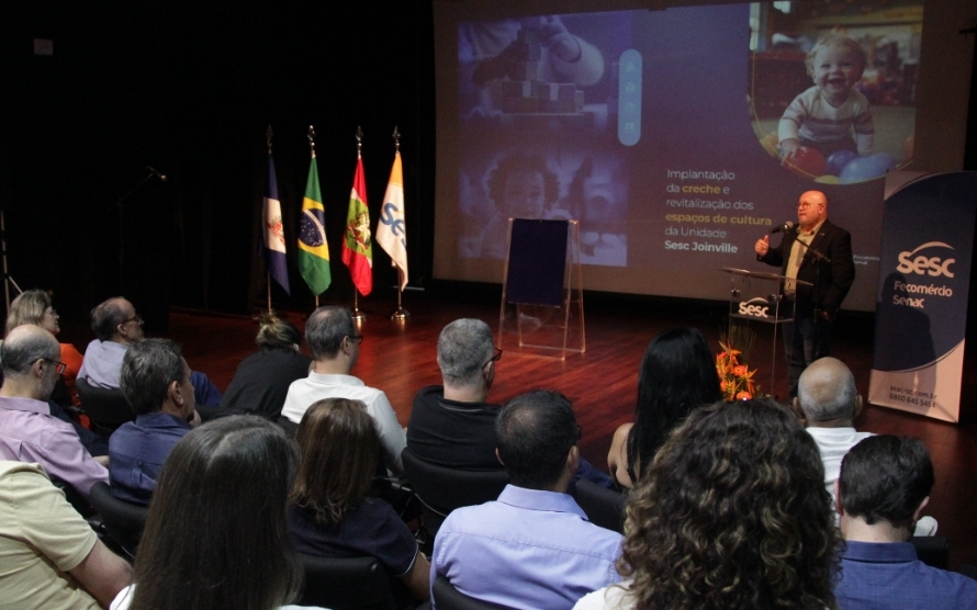 Creche e espaços culturais são inaugurados no Sesc Joinville