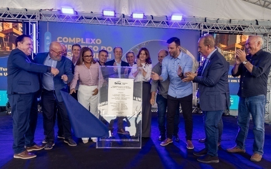 Lançamento da pedra fundamental do Complexo Turístico do Sesc em Urubici marca início das obras