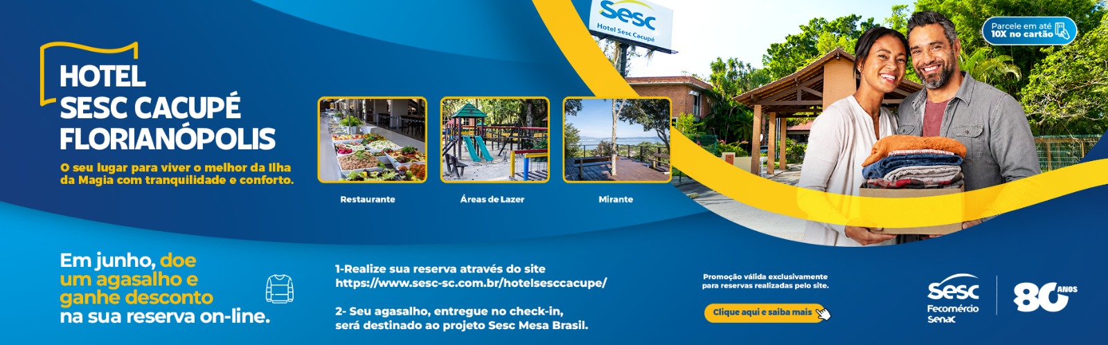 Banner Promoções Hotel Sesc Cacupé