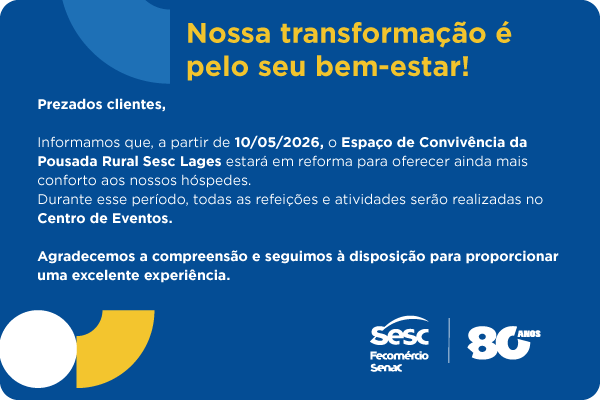 Promoção Pousada Rural